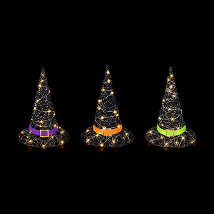 LED Metal Witches Hat