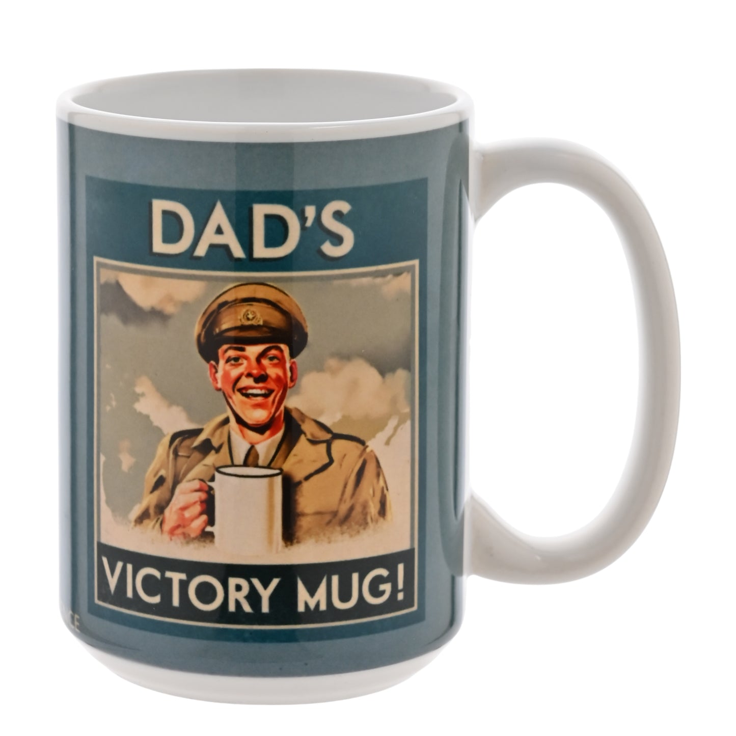 Civil Defense Dad's Victory Mug 15oz