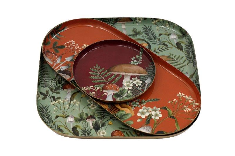 Mushroom Tray Set