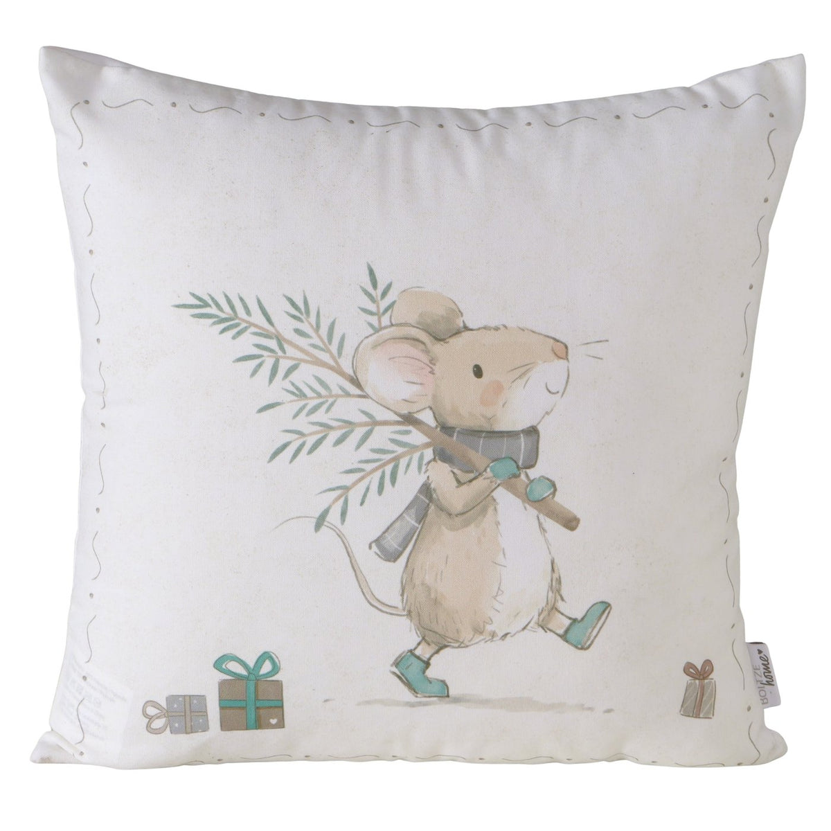 White Mouse Cushions