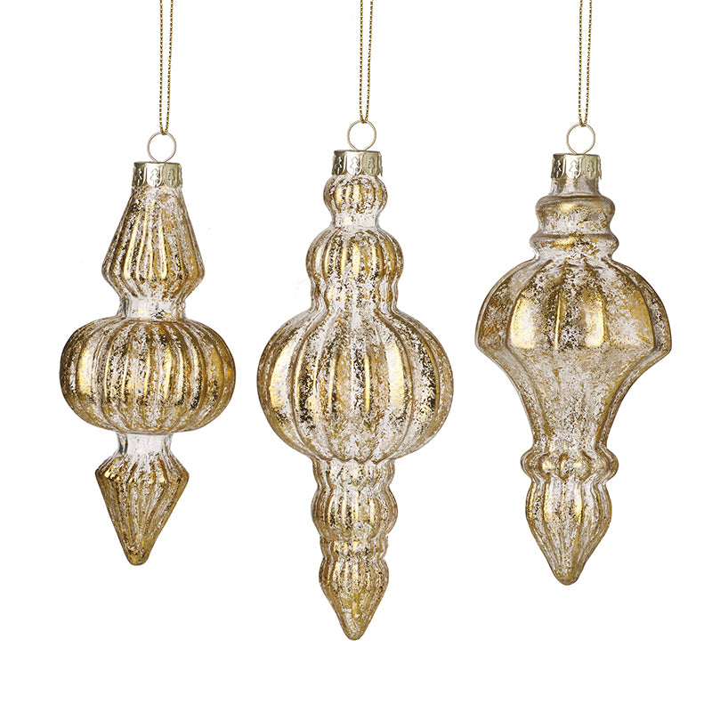 Gold Glass Decoration Mix