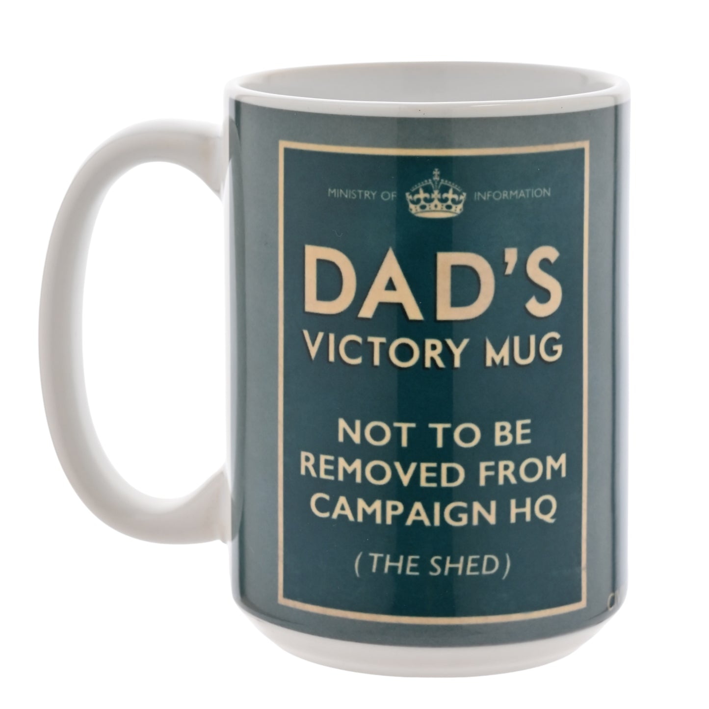 Civil Defense Dad's Victory Mug 15oz