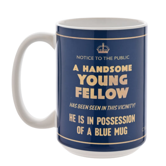 Civil Defense Large Young Man Mug 15oz