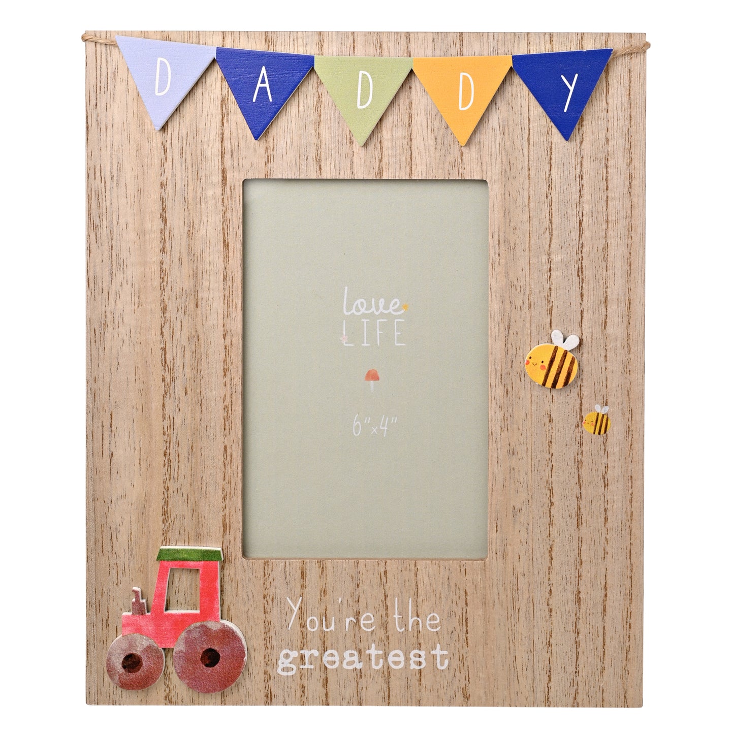 Love Life Daddy Bunting Photo Frame