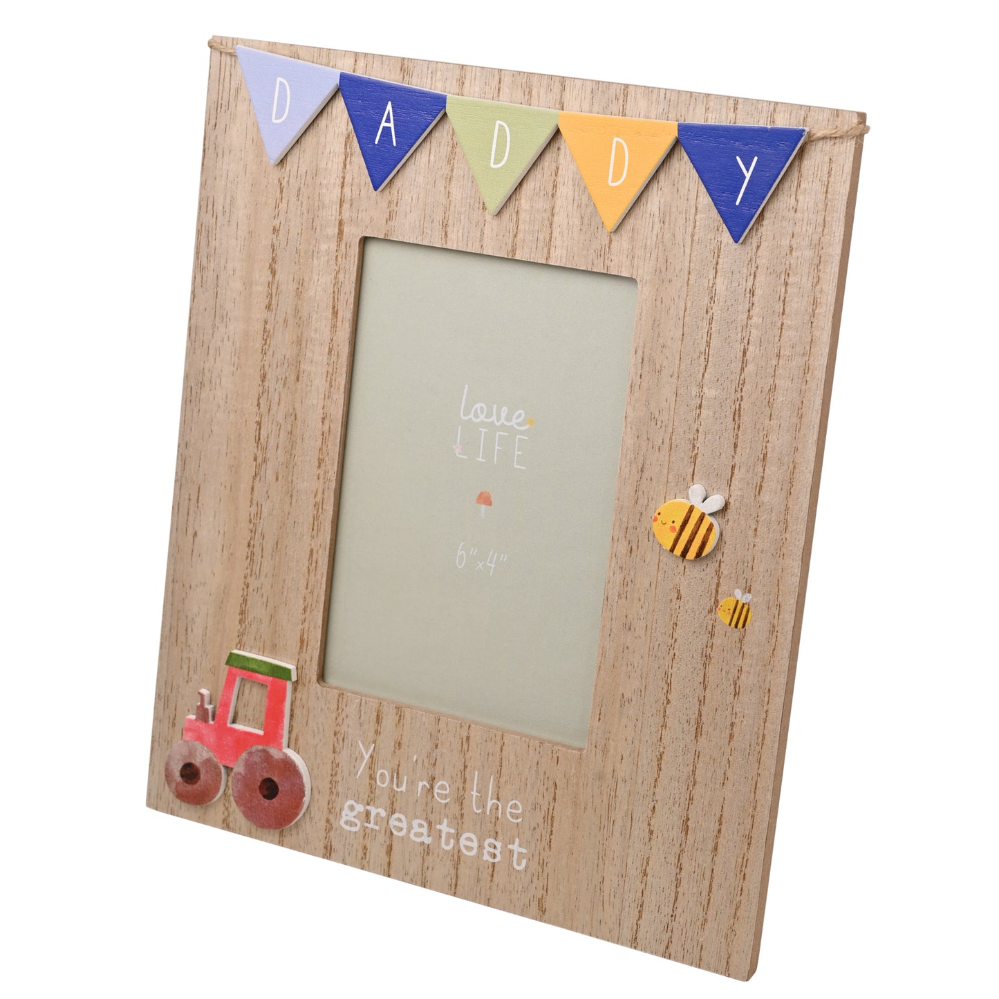 Love Life Daddy Bunting Photo Frame