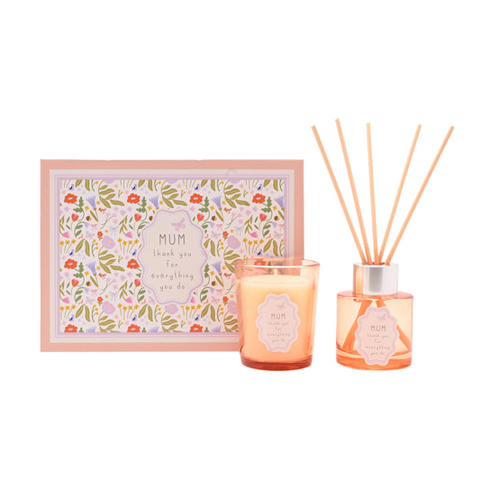 Love Life Mini Candle & Diffuser Set - Mum