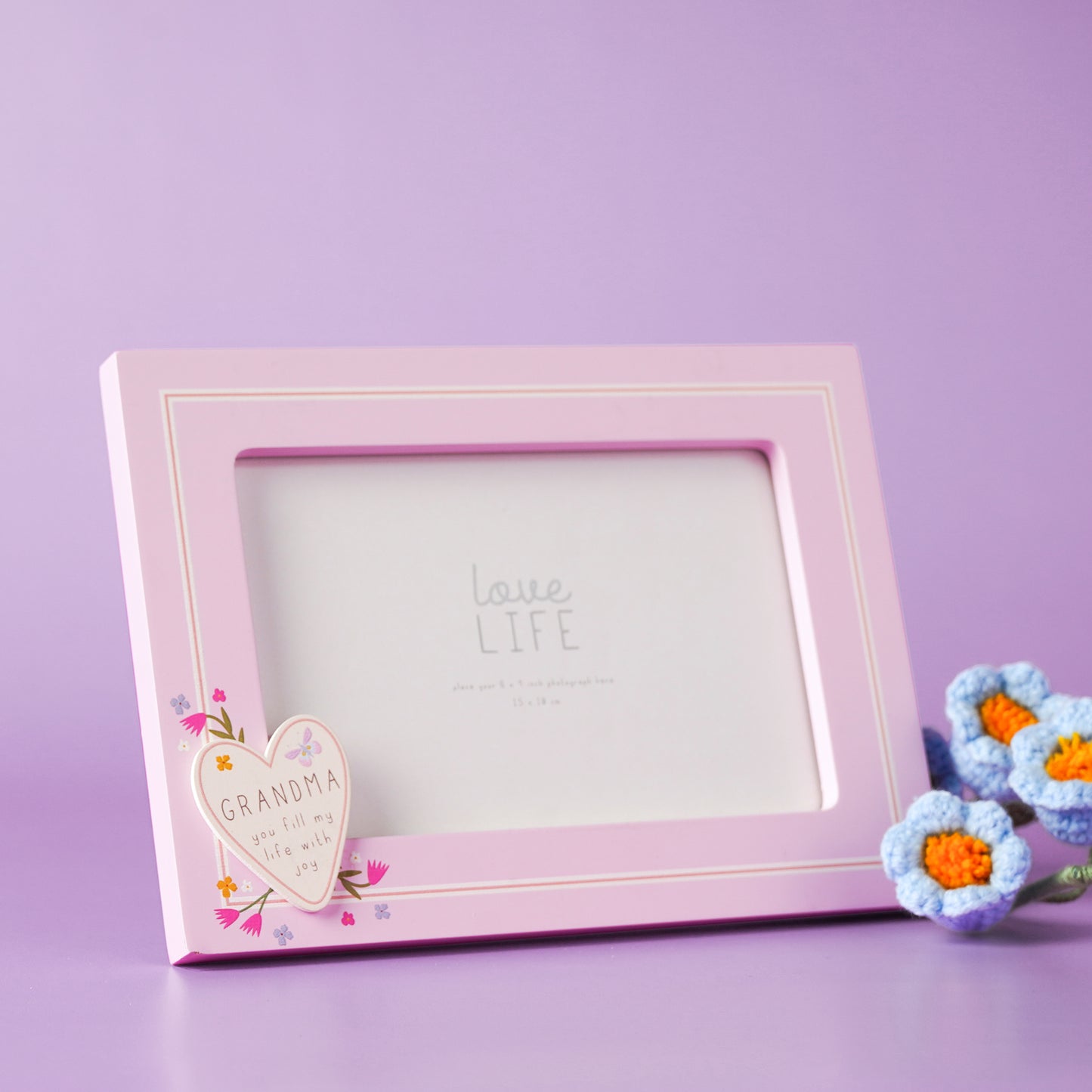 Love Life Heart Frame - Grandma