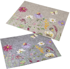 Felt Floral Place Mats
