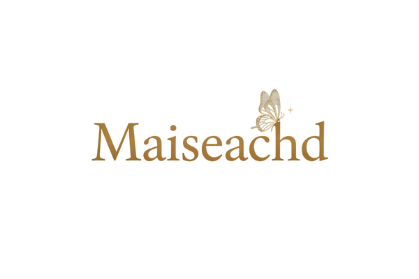 Maiseachd logo with butterfly above i